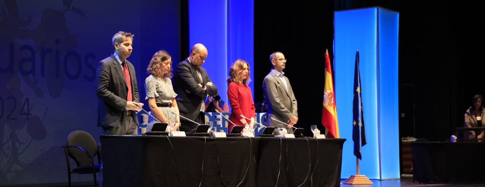 La CHE está celebrando la Asamblea de Usuarios, con casi 500 usuarios convocados, en la que se eligen los representantes de la Junta de Gobierno y el Consejo del Agua de la Cuenca del Ebro